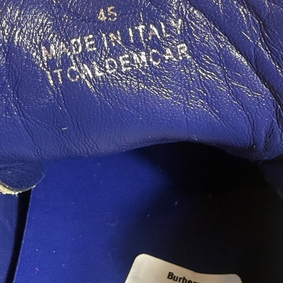 Burberry Tan Loafers with Zipper Accent - Picture 8 of 15